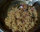 A picture of step 3 of Maggi Omelette.