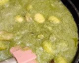 Foto del paso 4 de la receta: Gnocchi con salsa de espinacas y setas 🥬🍄