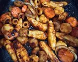 Foto langkah ke 3 dari resep Bakso Bakar Pedas Manis.