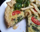 Cara Membuat Spinach 039n CatFish Quiche 13