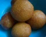 A picture of step 9 of Bread gulab jamun.