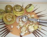 Foto del paso 6 de la receta Nidos de alcachofas con champiñones