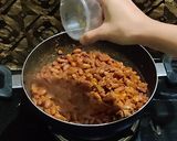 A picture of step 8 of CHATPATA RAJMA WRAP/RED KIDNEY BEANS BURRITOS.