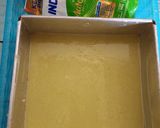 Foto langkah ke 6 dari resep Puding roti matcha.
