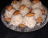 A picture of step 4 of Coconut Laddooooo.