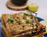 صورة لخطوة 5 من وصفة مطبق حلو بالفواكة ومطبق مالح بالخضار 😋