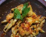 Foto langkah ke 7 dari resep Jamur Tiram Geprek.