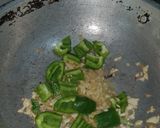 A picture of step 2 of Chilli paneer.