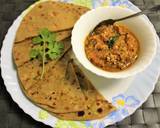 Stuffed Green Papaya Paratha recipe step 9 photo