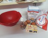 Foto del paso 1 de la receta: Tarta de manzana con crema pastelera y galletitas