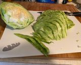 A picture of step 1 of Fried Cabbage & Bacon.
