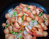 A picture of step 2 of Gajar Matar ki sabji (north India special).