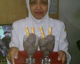 Foto langkah ke 8 dari resep Es Krim Ubi Ungu ala Dian.