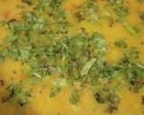 A picture of step 4 of Dal fry malai marke.