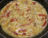 A picture of step 2 of Pepper and feta frittata.