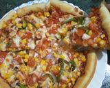 चीज़ बर्स्ट पिज़्ज़ा (Cheese burst pizza recipe in Hindi) रेसिपी चरण 4 फोटो