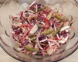 Szivárvány 🌈ropogós vegyes saláta 🥗 recept fázis 2 fotója