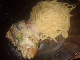 Pollo al verdeo con cubito 4 quesos knorr