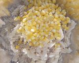 A picture of step 4 of Pasta-corn salad 🥗.