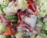 A picture of step 1 of Creamy Vegetable Salsa.