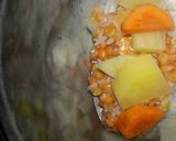 A picture of step 3 of Yellow Lentil Soup (Crushed).