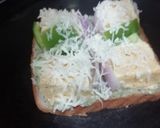 A picture of step 5 of Paneer Tikka Multigrain Open Bread Sandwich.