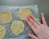 A picture of step 4 of Easy Egg-Free Melon Pan Muffins with Pancake Mix.