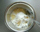 A picture of step 6 of Easy Egg-Free Melon Pan Muffins with Pancake Mix.