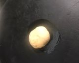 A picture of step 3 of Ajwain Poori.