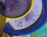 Foto langkah ke 4 dari resep Puding Ubi Ungu.