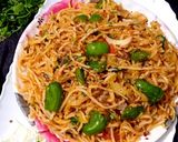 वेज स्पघेटी (इटालियन डिश) रेसिपी चरण 18 फोटो