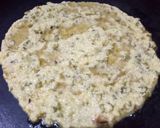 A picture of step 2 of Suji/semolina Moong pancake.