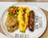 Foto langkah ke 6 dari resep English Breakfast with French Omelette.