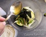 Une image de l'étape 2 de Gaspacho courgettes / basilic/ ricotta.