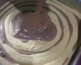 Foto langkah ke 5 dari resep Steamed Zebra Cake (takaran gelas).