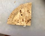A picture of step 1 of Pizza cones.