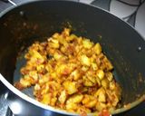 A picture of step 8 of Khatte Aloo ki Sabzi.