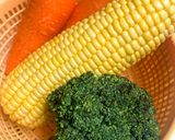 Foto langkah ke 1 dari resep Nugget Ayam Sayur.