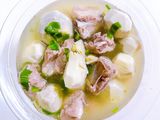 Sườn non nấu khoai môn