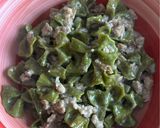 Foto del passaggio 8 della ricetta Pasta all’uovo verde senza glutine🍝