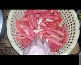 A picture of step 1 of Gajar ka Muraba ❤️.