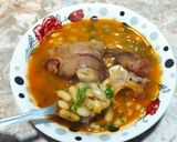 صورة لخطوة 1 من وصفة لوبيا بيضة 🤤 بالفنازي كرعيين عجل بنة لا تُقاوم 😋😋