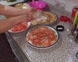 Foto del paso 2 de la receta: Torta de panqueques salada