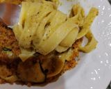 Foto del passaggio 8 della ricetta Tagliatelle al limone e crema di zucchine