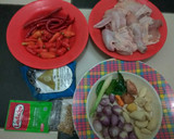 Foto langkah ke 1 dari resep Ayam bumbu hitam khas madura.