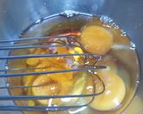 A picture of step 2 of Tamagoyaki (Sushi-Style Sweet Omelet).