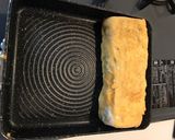 A picture of step 3 of Tamagoyaki (Japanese Rolled Omelette, Dashi-maki, Sushi Tamago).