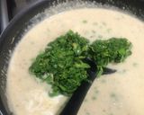 A picture of step 8 of Methi Matar Malai.