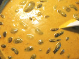 Babfőzelék "Dhal Curry"