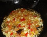 A picture of step 2 of Pancake with minced meat sauce.